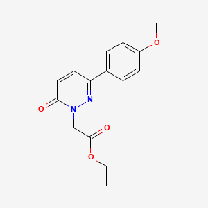 Ethyl 2-[3-(4-methoxyphenyl)-6-oxopyridazin-1-yl]acetate