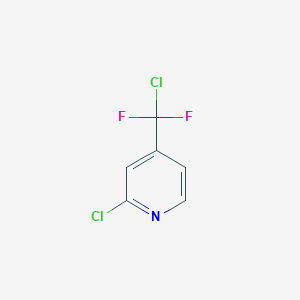 molecular formula C6H3Cl2F2N B024826 2-Chloro-4-(chlorodifluoromethyl)pyridine CAS No. 109919-29-1