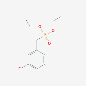 molecular formula C11H16FO3P B2482693 Diethyl 3-fluorobenzylphosphonate CAS No. 63909-57-9