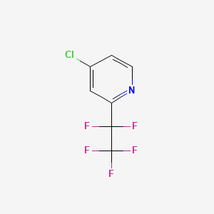 4-Chloro-2-(perfluoroethyl)pyridine