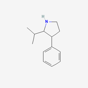 3-phenyl-2-(propan-2-yl)pyrrolidine, Mixture of diastereomers
