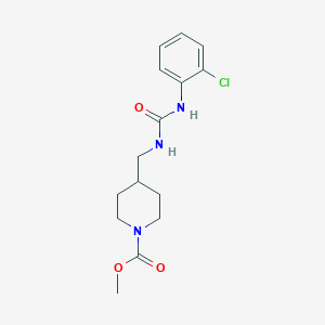 Methyl 4-((3-(2-chlorophenyl)ureido)methyl)piperidine-1-carboxylate