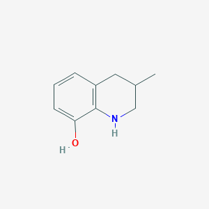 molecular formula C10H13NO B2482735 3-Methyl-1,2,3,4-tetrahydroquinolin-8-ol CAS No. 1780167-30-7