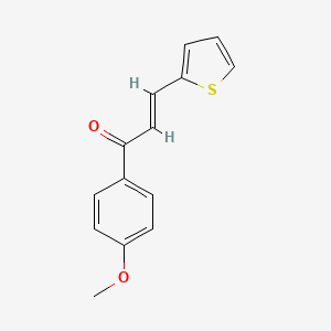 molecular formula C14H12O2S B2482790 1-(4-Methoxyphenyl)-3-(2-thienyl)prop-2-en-1-one CAS No. 69837-02-1