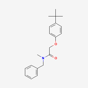 B2483351 N-benzyl-2-(4-tert-butylphenoxy)-N-methylacetamide CAS No. 301690-18-6