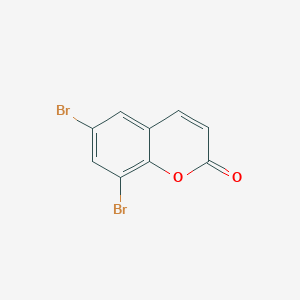 molecular formula C9H4Br2O2 B2483464 6,8-dibromo-2H-chromen-2-one CAS No. 21524-15-2