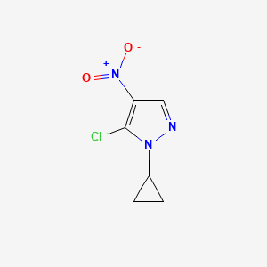 5-Chloro-1-cyclopropyl-4-nitro-1H-pyrazole