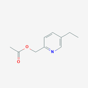molecular formula C10H13NO2 B2483605 (5-Ethylpyridin-2-yl)methyl acetate CAS No. 21852-60-8