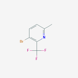 3-Bromo-6-methyl-2-(trifluoromethyl)pyridine