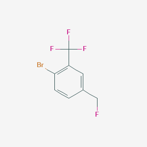 1-Bromo-4-(fluoromethyl)-2-(trifluoromethyl)benzene