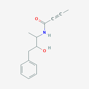 N-(3-Hydroxy-4-phenylbutan-2-yl)but-2-ynamide