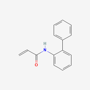 N-(2-phenylphenyl)prop-2-enamide