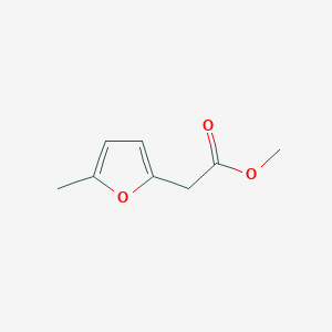 molecular formula C8H10O3 B2484003 methyl 2-(5-methylfuran-2-yl)acetate CAS No. 60670-00-0