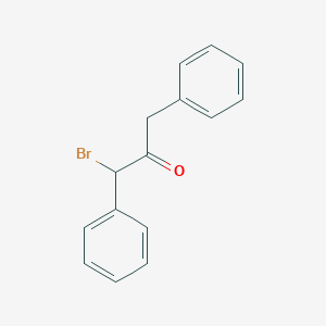molecular formula C15H13BrO B2484042 1-Bromo-1,3-diphenylpropan-2-one CAS No. 29417-77-4