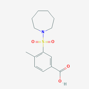 3-(Azepan-1-ylsulfonyl)-4-methylbenzoic acid