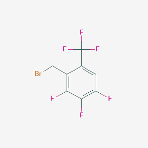 2,3,4-Trifluoro-6-(trifluoromethyl)benzyl bromide