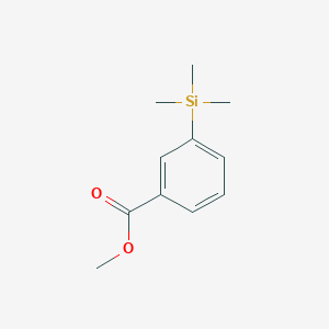 molecular formula C11H16O2Si B2484228 Methyl 3-(trimethylsilyl)benzoate CAS No. 22515-29-3