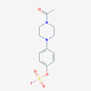 1-Acetyl-4-(4-fluorosulfonyloxyphenyl)piperazine