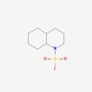 3,4,4a,5,6,7,8,8a-Octahydro-2H-quinoline-1-sulfonyl fluoride