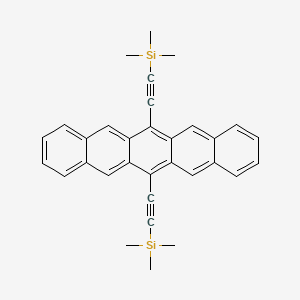 molecular formula C32H30Si2 B2484365 TES pentacene CAS No. 398128-81-9