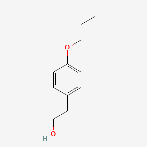 molecular formula C11H16O2 B2484800 2-(4-Propoxyphenyl)ethanol CAS No. 104174-22-3