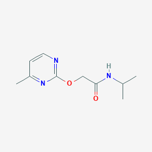 N-isopropyl-2-((4-methylpyrimidin-2-yl)oxy)acetamide