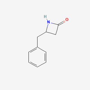 molecular formula C10H11NO B2484841 4-Benzylazetidin-2-one CAS No. 777885-07-1