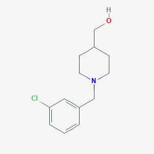 (1-(3-Chlorobenzyl)piperidin-4-yl)methanol