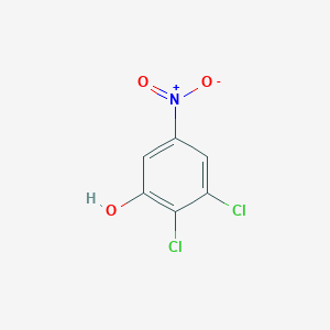 molecular formula C6H3Cl2NO3 B2484994 2,3-Dichloro-5-nitrophenol CAS No. 1806356-80-8