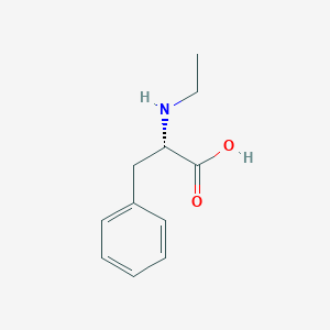 molecular formula C11H15NO2 B2485204 (2S)-2-(ethylamino)-3-phenylpropanoic acid CAS No. 83545-04-4