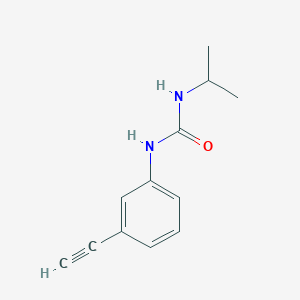 molecular formula C12H14N2O B2485565 1-(3-Ethynylphenyl)-3-(propan-2-yl)urea CAS No. 1249676-33-2