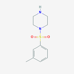 molecular formula C11H16N2O2S B2485583 1-[(3-Methylphenyl)sulfonyl]piperazine CAS No. 877964-50-6
