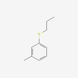 molecular formula C10H14S B2485668 Propyl m-tolylsulfide CAS No. 24767-95-1