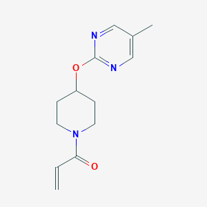 1-[4-(5-Methylpyrimidin-2-yl)oxypiperidin-1-yl]prop-2-en-1-one