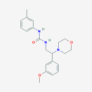 1-(2-(3-Methoxyphenyl)-2-morpholinoethyl)-3-(m-tolyl)urea
