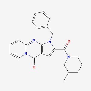 1-benzyl-2-(3-methylpiperidine-1-carbonyl)pyrido[1,2-a]pyrrolo[2,3-d]pyrimidin-4(1H)-one