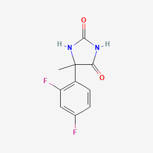 5-(2,4-Difluorophenyl)-5-methylimidazolidine-2,4-dione
