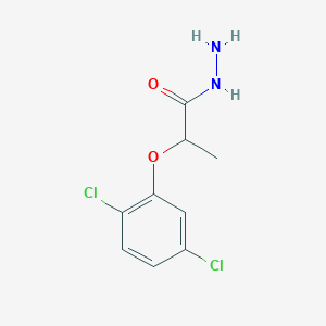 molecular formula C9H10Cl2N2O2 B2485739 2-(2,5-Dichlorophenoxy)propanohydrazide CAS No. 869951-14-4