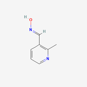 molecular formula C7H8N2O B2485772 2-methyl-3-Pyridinecarboxaldehyde oxime CAS No. 910824-42-9