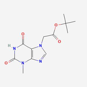Tert-butyl 2-(3-methyl-2,6-dioxopurin-7-yl)acetate