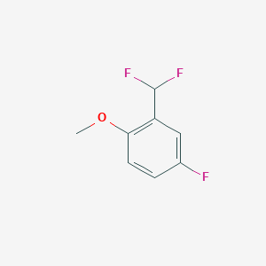 4-Fluoro-2-(difluoromethyl)anisole