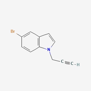 molecular formula C11H8BrN B2486053 5-bromo-1-(prop-2-yn-1-yl)-1H-indole CAS No. 959773-64-9