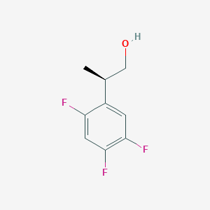 (2R)-2-(2,4,5-Trifluorophenyl)propan-1-ol