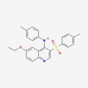 6-ethoxy-N-(p-tolyl)-3-tosylquinolin-4-amine