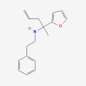 (1-Furan-2-yl-1-methyl-but-3-enyl)-phenethyl-amine