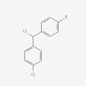 1-Chloro-4-(chloro(4-fluorophenyl)methyl)benzene
