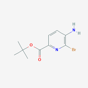 B2486148 Tert-butyl 5-amino-6-bromopyridine-2-carboxylate CAS No. 2248298-86-2