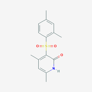 3-[(2,4-dimethylphenyl)sulfonyl]-4,6-dimethyl-2(1H)-pyridinone