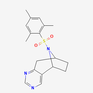(5R,8S)-10-(mesitylsulfonyl)-6,7,8,9-tetrahydro-5H-5,8-epiminocyclohepta[d]pyrimidine