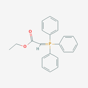 molecular formula C22H21O2P B024862 (Ethoxycarbonylmethylene)triphenylphosphorane CAS No. 1099-45-2